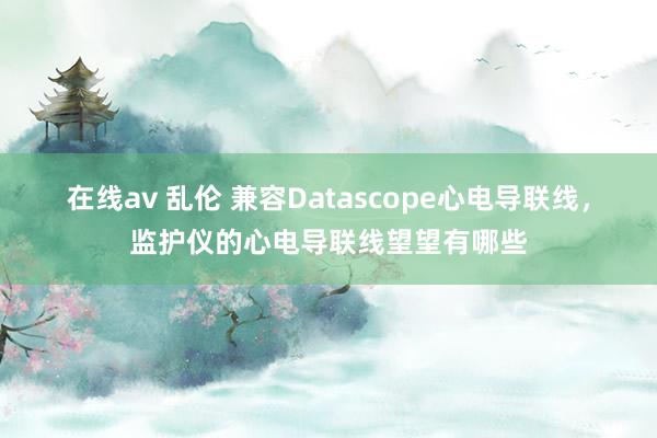 在线av 乱伦 兼容Datascope心电导联线，监护仪的心电导联线望望有哪些